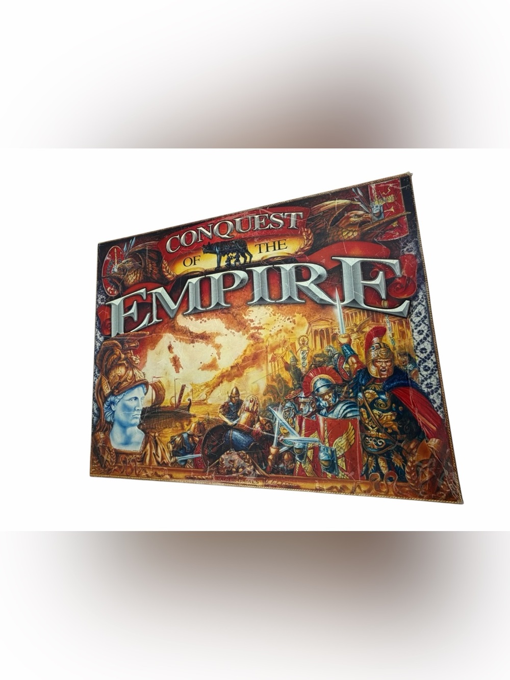 Eagle-Gryphon Board Games Conquest of the Empire Box Unpunched Bags Sealed.